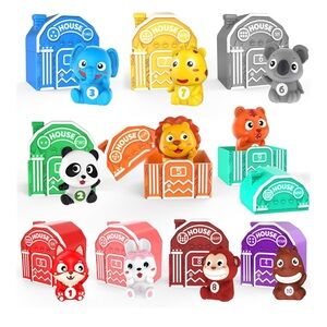 🆕 Learning Toys for 1 2 3 Year Old Toddlers, 20Pcs Animal Toys